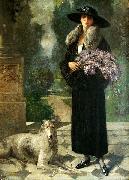 Nicolae Vermont Portret de femeie painting